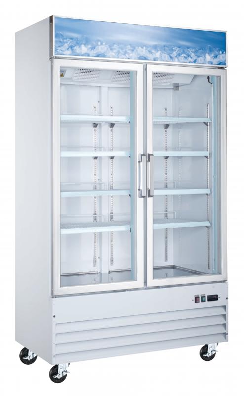 49-inch Dual Glass Door Freezer with with "D" type Breaker 1 49-inch Dual Glass Door Freezer with with "D" type Breaker